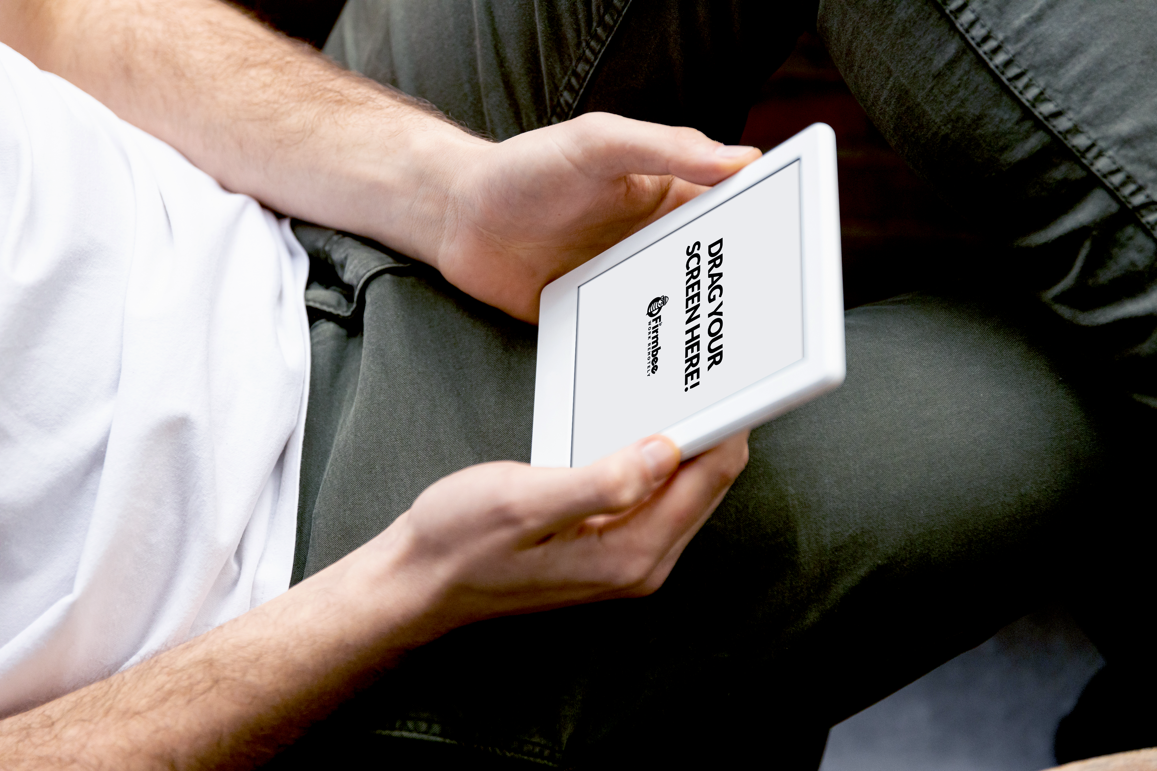 Download Man Is Reading On The Kindle Firmbee Free Mockups